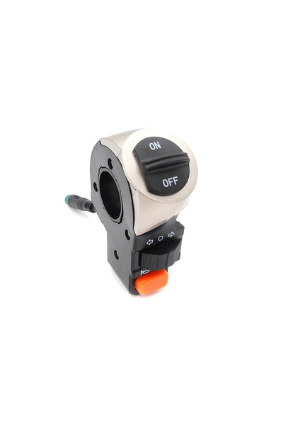 Wattiz Buton lumini trotineta electrica cu far, semnalizare si claxon