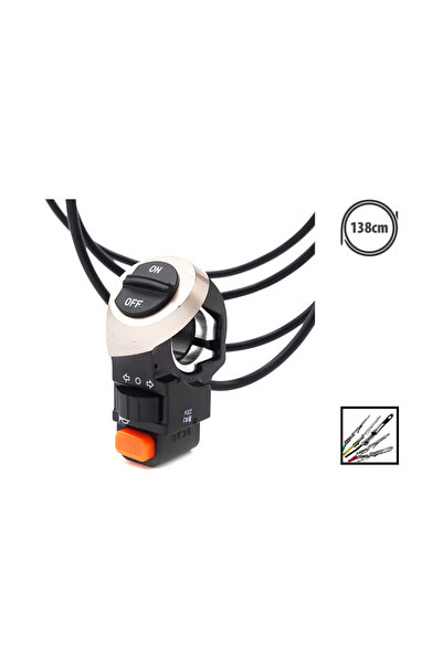 Wattiz Buton cu lumini si semnalizare Kugoo M4 cu mufa JST