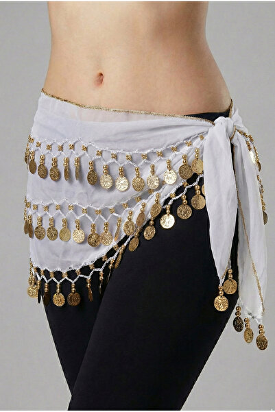 Massaltay Women's Belly Dance Belt High Quality Intensely Embroidered Belly D...