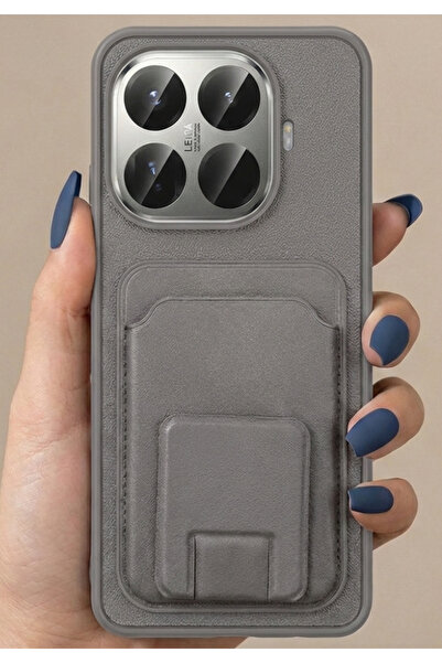 Rivor حافظة متوافقة مع هاتف Mi 15T Pro مع حامل بطاقات ومحفظة بتصميم الكاميرا ...