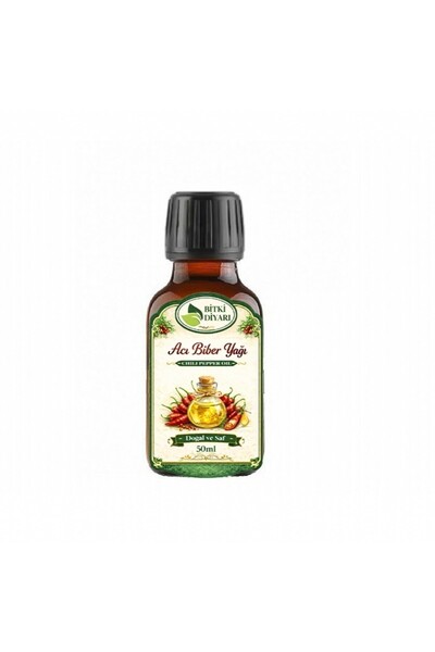 bitki diyarı Hot Pepper Oil Natural 50ml