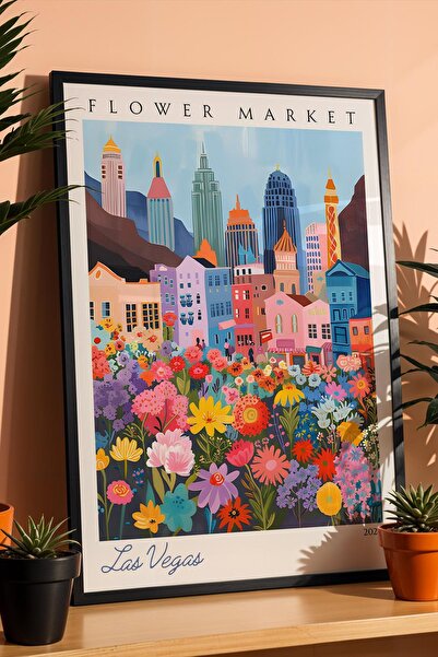 Saturn Las Vegas America Tablou înrămat pentru iubitorii de călătorii Decor e...