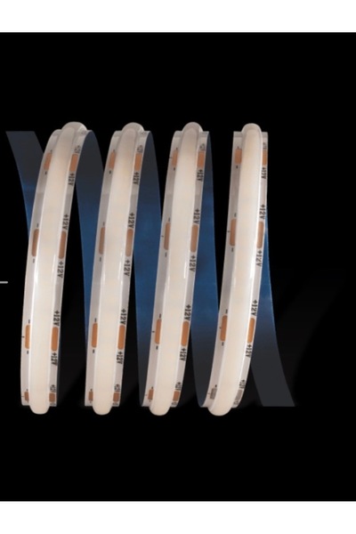 Cata CT 4541 - 216 Çipli İç Mekan COB Şerit LED Amber 12V (2700K)