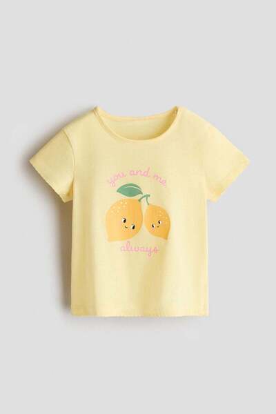 H&M Printed cotton top