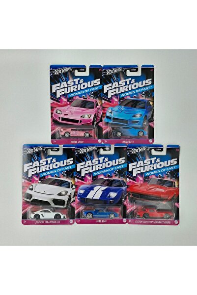 HOT WHEELS Set Femeile din Fast and Furious