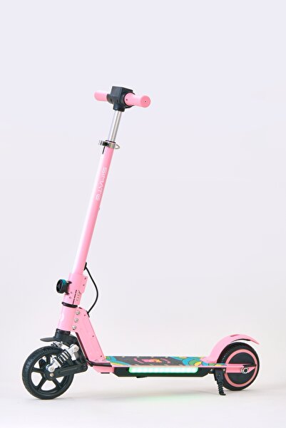 SIMATE Elektrikli Çocuk Scooter 130W | 3 Kademe Hız | Ayarlanabilir Gidon | U...