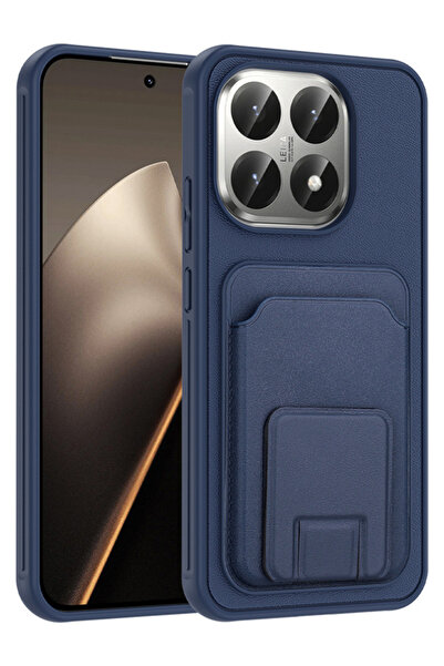 Rivor حافظة متوافقة مع هاتف Mi 15T مع حامل بطاقات ومحفظة بتصميم الكاميرا البا...