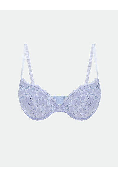 LC Waikiki Rmz Gi̇yi̇m Farkiyla Underwire Non-Padded Lace T-Shirt Bra