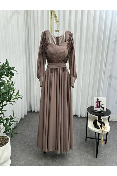 Lucille Fashion royal evening dress
