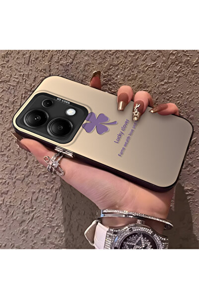 Hontinga حافظة هاتف Redmi Note 13 Pro 4G متوافقة مع الحواف السيليكونية الصلبة...