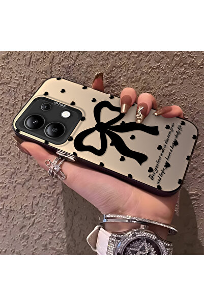 Hontinga حافظة هاتف Redmi Note 13 4G متوافقة مع الحواف السيليكونية الصلبة وال...