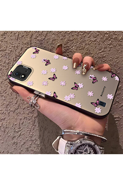 Hontinga حافظة هاتف Realme C11 2021 متوافقة مع حافة السيليكون الصلبة والمضادة...