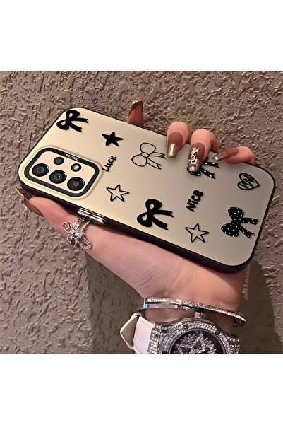 Hontinga حافظة هاتف سامسونج جالاكسي A33 متوافقة مع حافة السيليكون الصلبة والم...