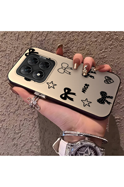 Hontinga حافظة هاتف Poco X7 5G متوافقة مع السيليكون ذات الحواف الصلبة والمضاد...