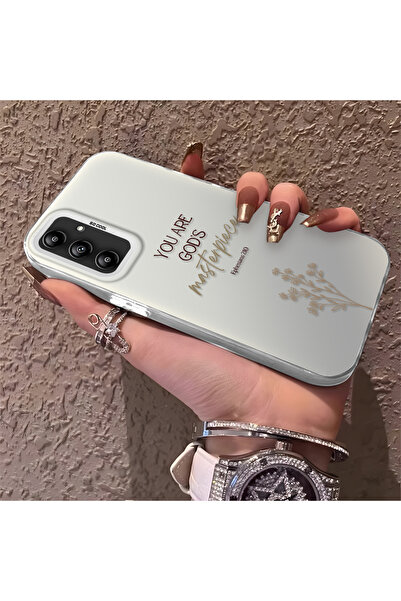 Hontinga حافظة هاتف سامسونج جالاكسي A14 4G متوافقة مع الحواف السيليكونية الصل...