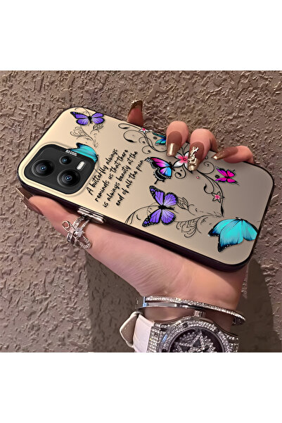 Hontinga حافظة هاتف Poco X5 5G متوافقة مع الحواف السيليكونية الصلبة والمضادة ...