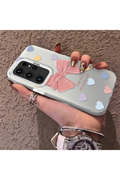 Hontinga حافظة هاتف سامسونج جالاكسي S23 الترا متوافقة مع حافة السيليكون الصلب...