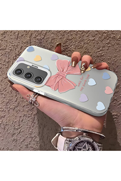 Hontinga حافظة هاتف سامسونج جالاكسي S24 متوافقة مع حافة السيليكون الصلبة ومضا...