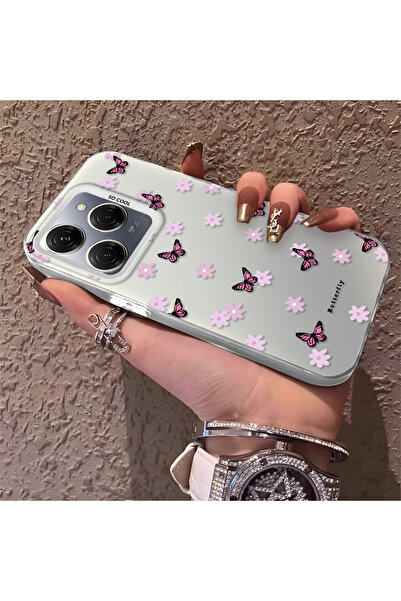 Hontinga حافظة هاتف تكنو سبارك 20 برو 5G متوافقة مع الحواف السيليكونية الصلبة...