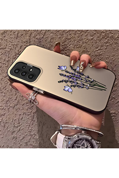 Hontinga حافظة هاتف سامسونج جالاكسي A23 متوافقة مع حافة السيليكون الصلبة والم...