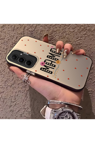 Hontinga حافظة هاتف سامسونج جالاكسي A55 متوافقة مع الحواف السيليكونية الصلبة ...