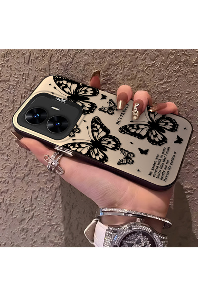 Hontinga حافظة هاتف Realme C55 متوافقة مع الحواف السيليكونية الصلبة والمضادة ...