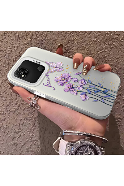 Hontinga حافظة هاتف Redmi 10A متوافقة مع الحواف السيليكونية الصلبة والمضادة ل...