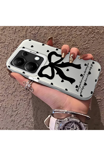 Hontinga Redmi Note 14S Compatible Silicone Edge Hard Back Anti-Fall Phone Ca...