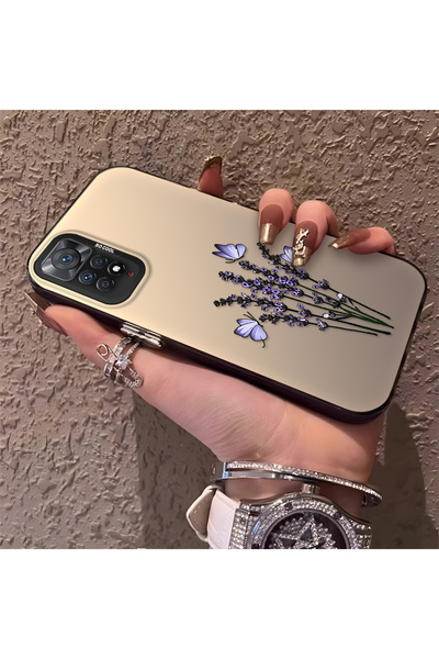 Hontinga حافظة هاتف Redmi Note 11 Pro 5G متوافقة مع الحواف السيليكونية الصلبة...