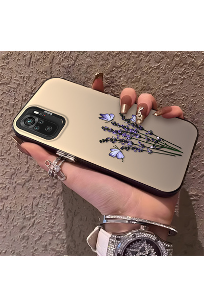 Hontinga حافظة هاتف Poco M5S متوافقة مع حافة السيليكون الصلبة والمضادة للسقوط...