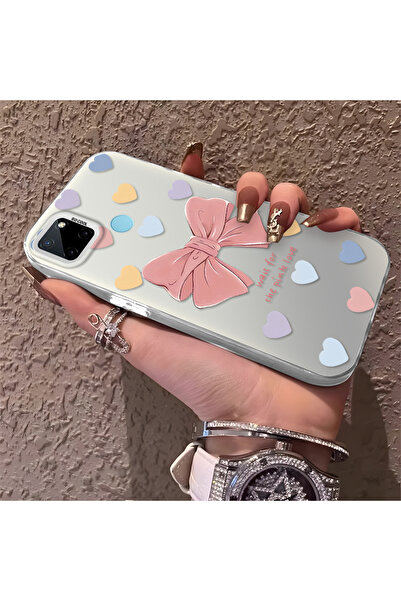 Hontinga حافظة هاتف Realme C21Y متوافقة مع الحواف السيليكونية الصلبة والمضادة...