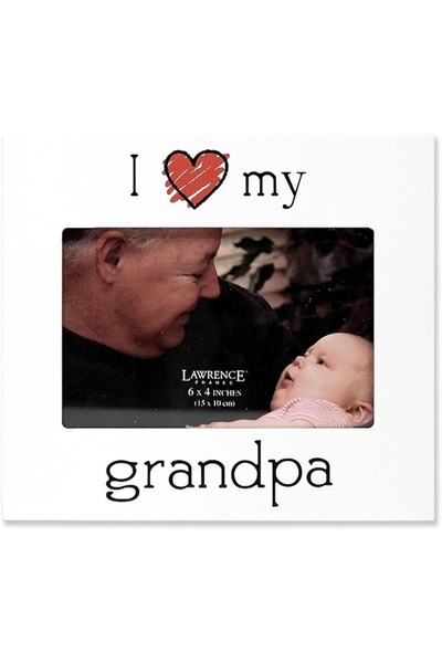 ASTERA "I Love My Grandfather" 10X15 cm White Picture Frame
