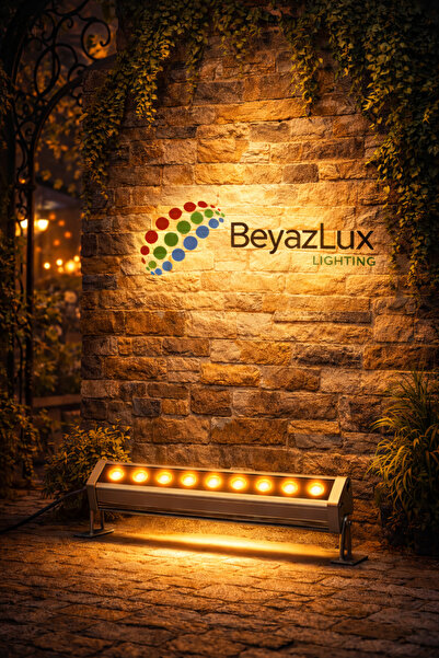 Beyazlux Wallwasher Led Işık Duvar, Minare, Bina Ve Ağaç Boyama 9Watt-30cm
