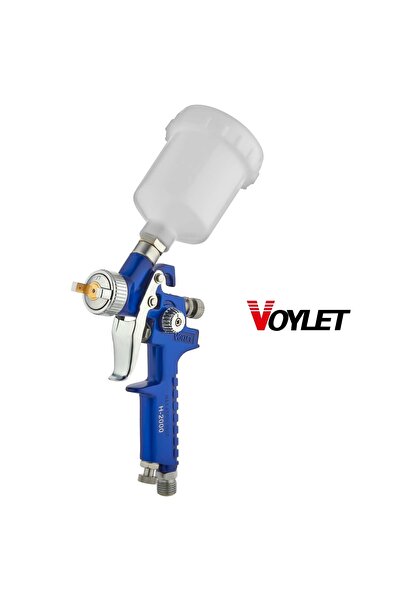 hallettim Voylet H2000 Üstten Depolu Profesyonel Gölge ve Rötuş Boya Tabancası (0.8 mm)