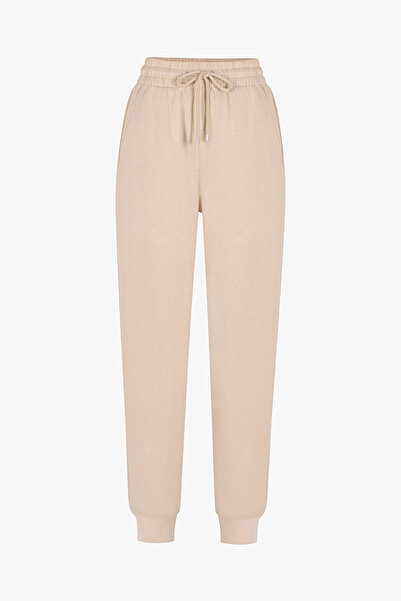 Penti Pastel Beige Modal Cuff Jogger Pants