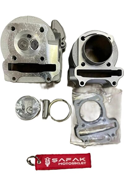 ŞAFAK MOTOSİKLET 50cc Scooter Için 100cc Modifiye Silindir Üst Kapak Set ( A ...