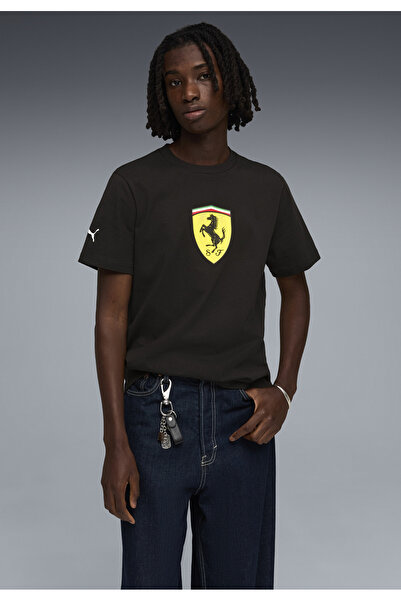 Puma Tričko Scuderia Ferrari s barevným štítem