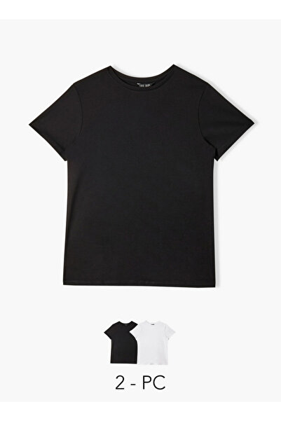 FAV Women Crew Neck Short Sleeve T-shirt - Set of 2