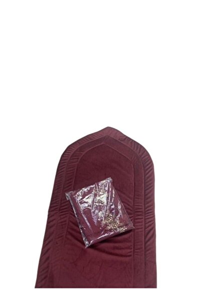 smart home Luxury Ramadan Prayer Rug Set with Sheet – Soft Embroidered Microf...