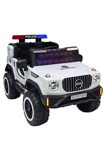 Rally سيارة كهربائية الشرطة للاطفال محركين /بطارية 12 فولت