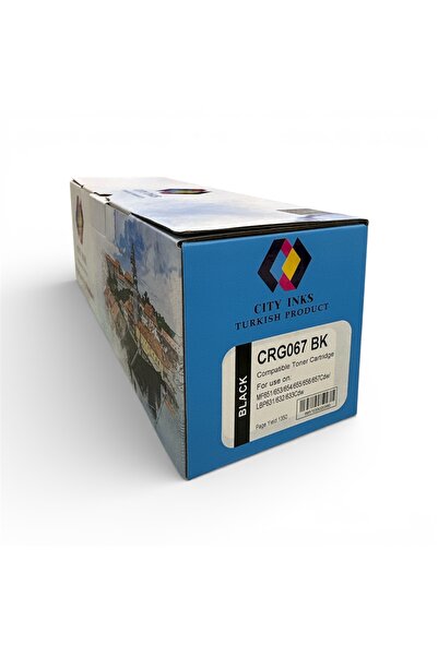 City Inks حبر تركي سيتي انك متوافق مع Canon 067 أسود (Blac...