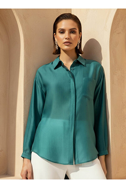 FAV High Low Shirt with Concealed Placket