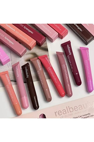 real beauty Lip gloss in 8 colors