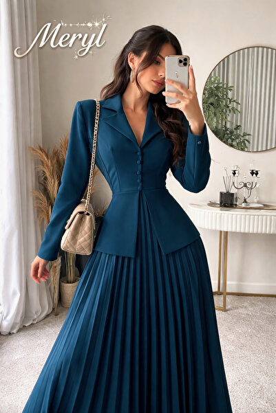 Meryl Elegant Barbie blazer dress