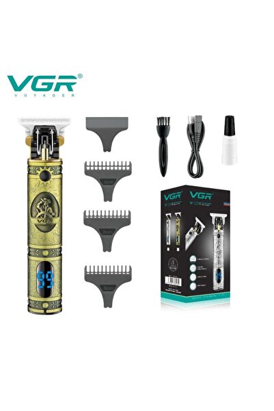 VGR ماكينة حلاقة الشعر الاحترافية للرجال V-228 بشفرة على شكل حرف T، وشحن USB،...