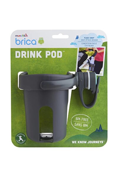 Munchkin Brica Drink Pod Car Seat Cup Holder Adjustable Travel Drink Holder f...