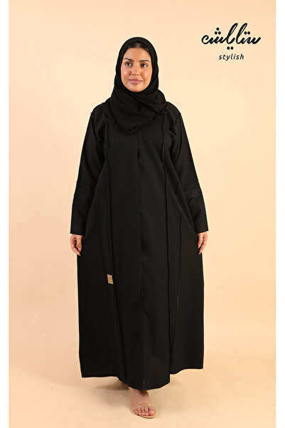 Stylish Stylish black embroidered abaya