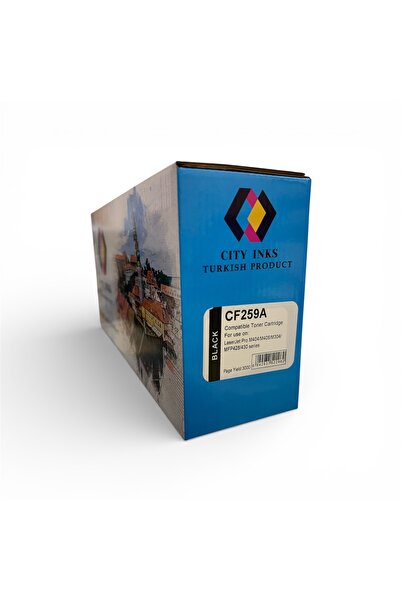 City Inks حبر تونر CITYINK متوافق مع HP 59A أسود (Black) – CF25...