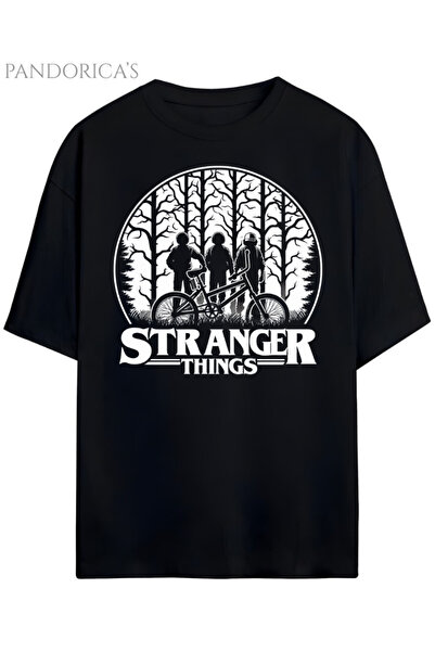 Grafftee Clothing Pandorica's Stranger Things dizajn unisex pamučna majica