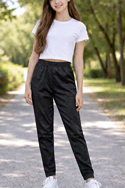 couis Pijamale din satin cu elastic la talie